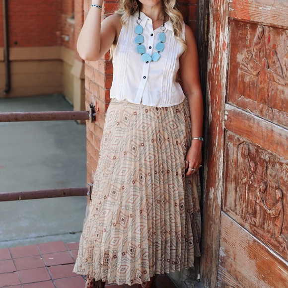 Tasha Polizzi Ester Skirt Pleated SZ S or M NEW - Picture 1 of 4